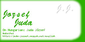 jozsef juda business card